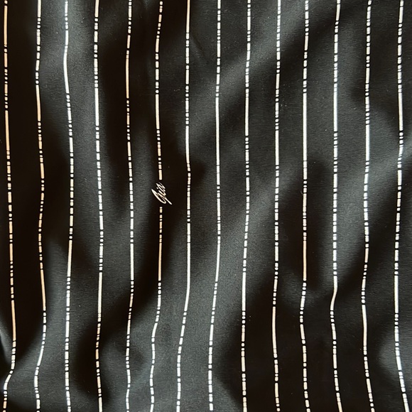 ⛓️ I.AM.GIA Pinstripe Open Back Bodysuit - Picture 6 of 8